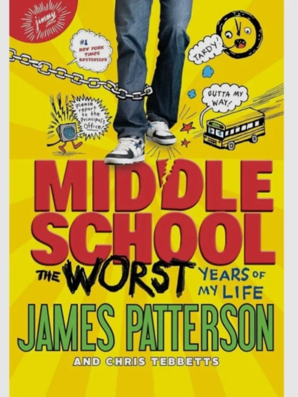5/$15 Book Worst Years of My Life Middle School 1 James Patterson Boys Rafe